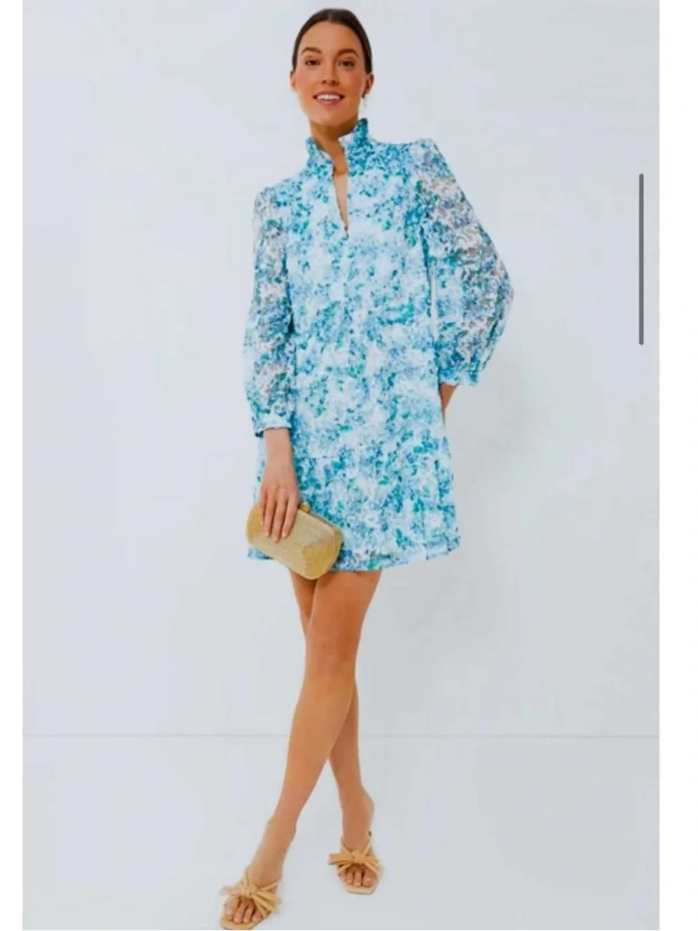 Tuckernuck Light Blue Dress with Logo Label - Picture 15 of 16